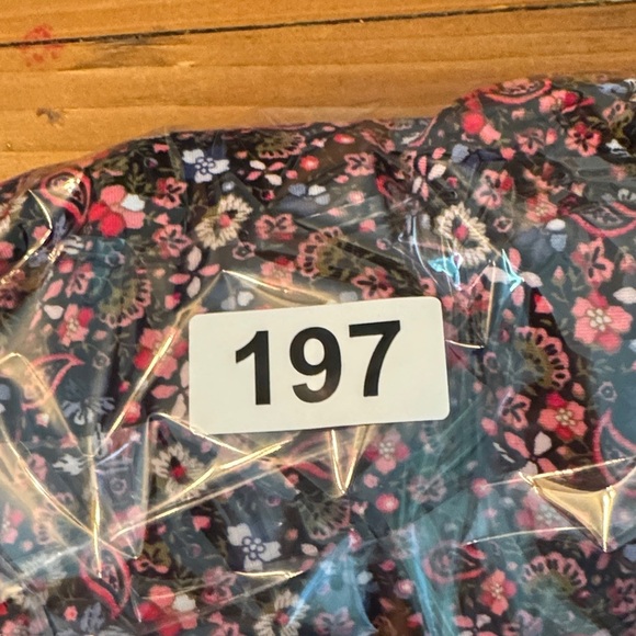 Philosophy Black and Red Floral Blouse - Picture 12 of 12